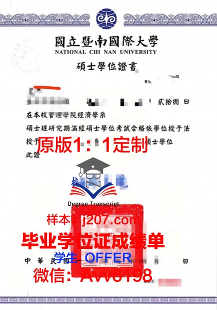 罗斯托夫国立大学学位证成绩单：一份跨越国度的学术荣誉