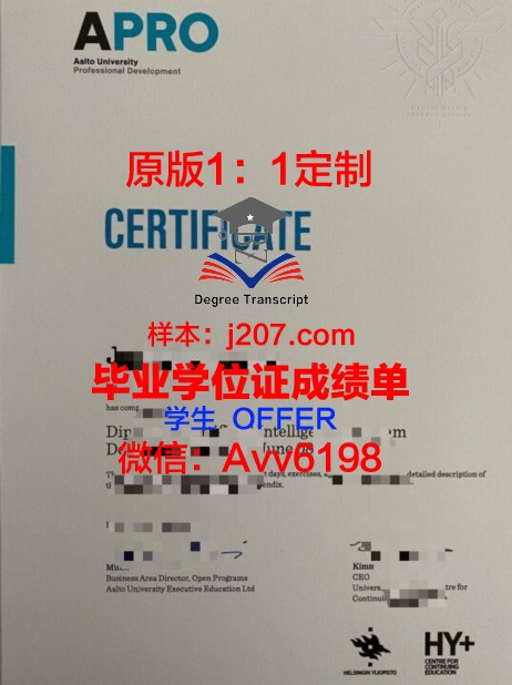 阿尔托大学的毕业证都能做(阿尔托大学怎么样)