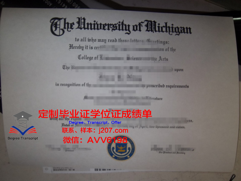 高点大学毕业证图片