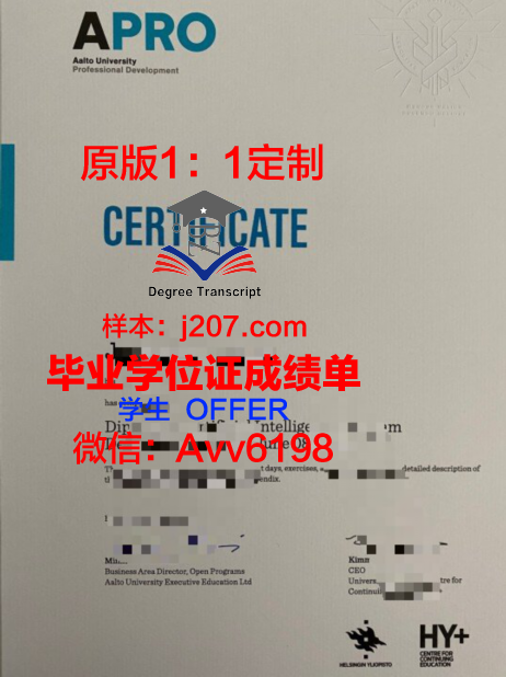 阿尔托大学diploma证书(阿尔托大学国内认可度)