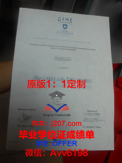 高师里昂毕业证成绩单：见证知识与才华的印记