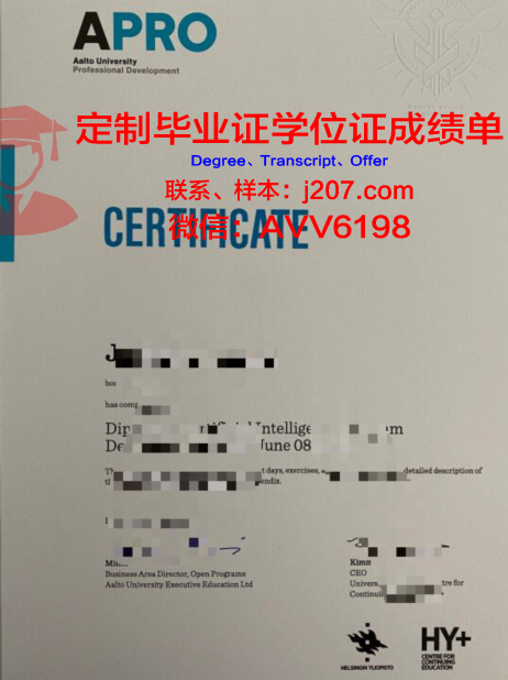 阿尔托大学毕业证Diploma文凭成绩单