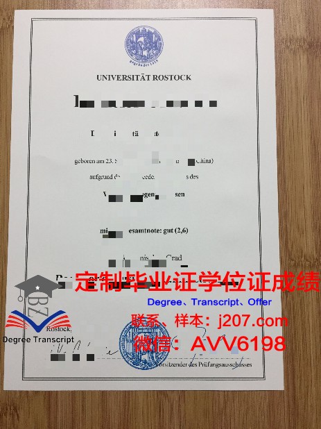 罗斯托克大学成绩单(德国罗斯托克大学怎么样)