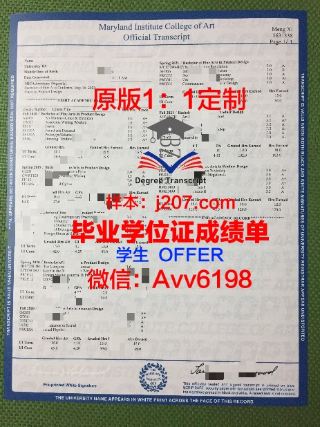 马里兰艺术学院毕业证diploma