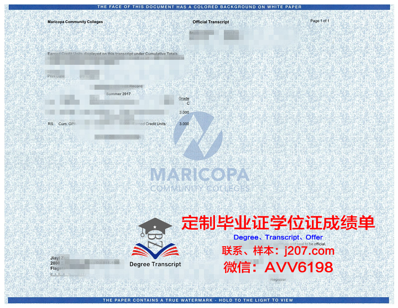 马里博尔大学证书成绩单(马尔伯勒理工学院)