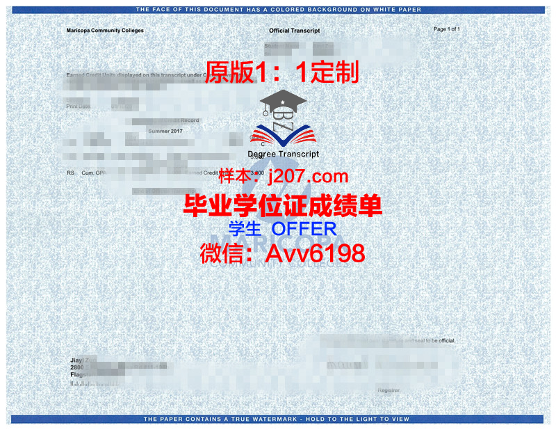 马里兰洛约拉大学毕业证成绩单