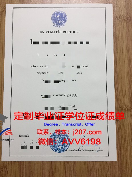 罗斯托克大学毕业证等级(罗斯托克大学申请难度)