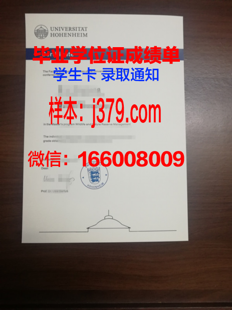 盖森海姆应用技术大学学历证书
