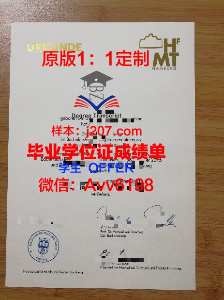 汉堡大学毕业证照片(汉堡大学本科)