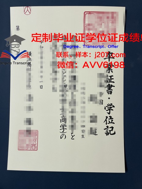 高崎商科大学毕业证电子版