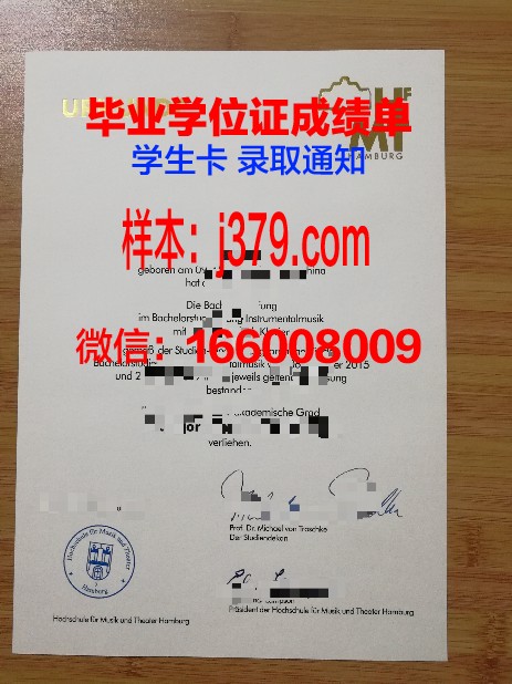 汉堡大学博士毕业证(汉堡大学博士毕业证书图片)