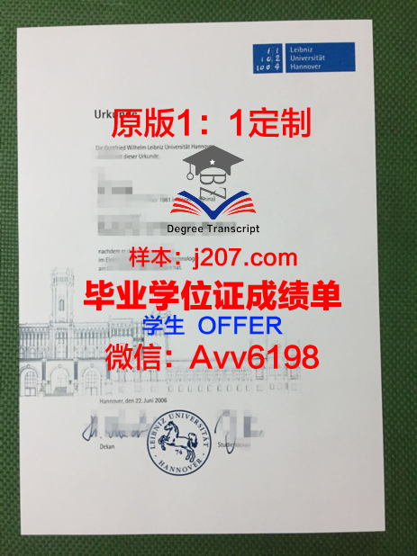 汉诺威音乐戏剧与媒体学院硕士毕业证书样本(汉诺威音乐学院研究生)