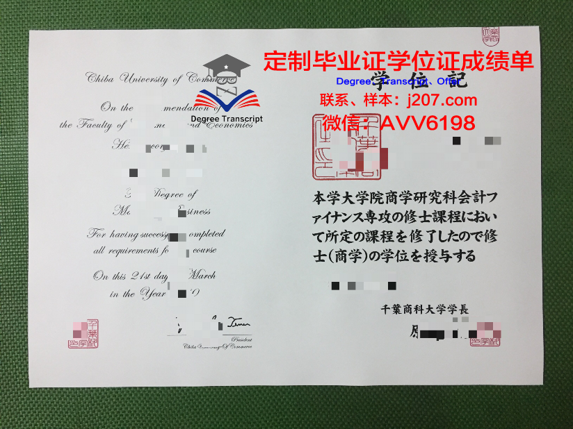 高崎商科大学毕业证电子版
