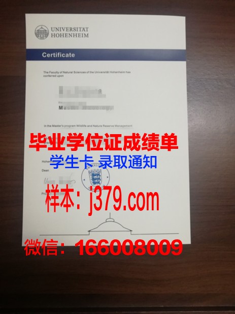 盖森海姆应用技术大学学历证书