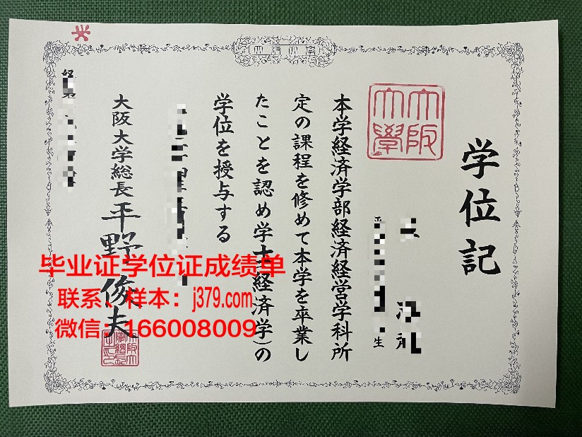 大阪教育大学本科毕业证：开启人生新篇章的钥匙