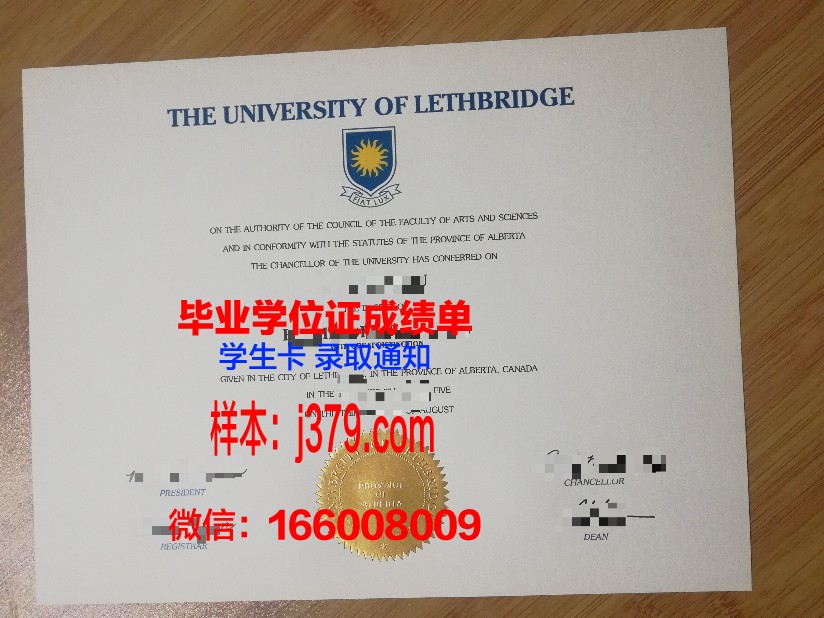 莱斯布里奇大学毕业学位