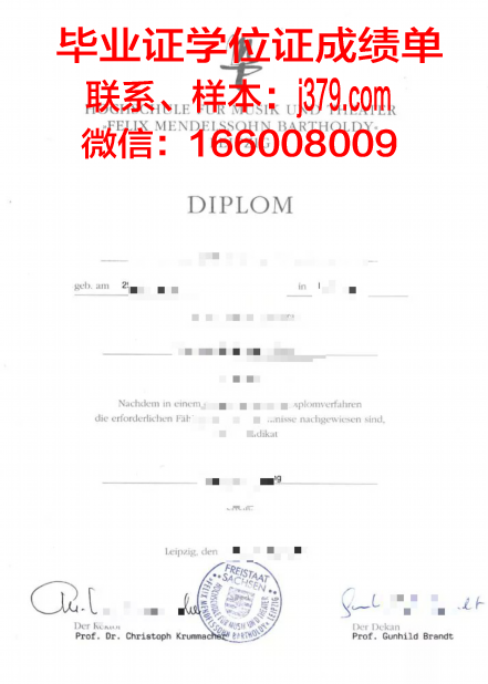 莱比锡HHL管理学院的毕业证啥样(莱比锡大学知名校友)