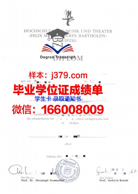 莱比锡技术经济与文化应用技术大学毕业证是什么模样(莱比锡管理研究生院)
