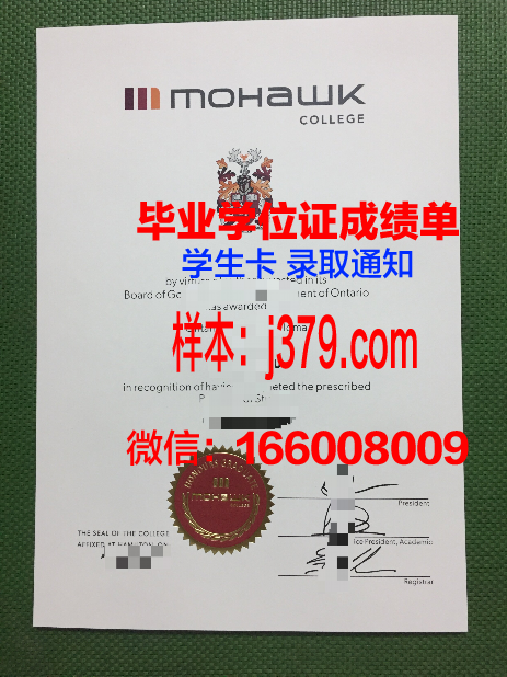 莫霍克应用艺术与技术学院学历证书(莫霍克科技有限公司怎么样)