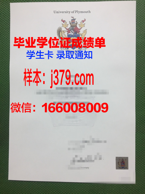 普利茅斯州立大学学位证成绩单:一张纸的重量与价值
