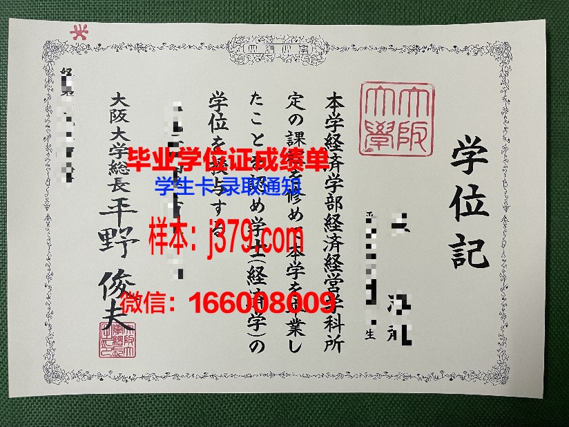 大阪商业大学的毕业证都能做(大阪商业大学的毕业证都能做什么工作)