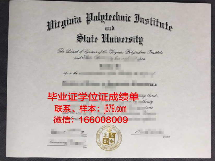 南弗吉尼亚社区学院毕业证(弗吉尼亚理工毕业证)
