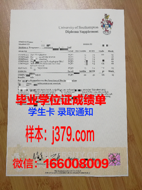南安普顿大学毕业证认证成绩单Diploma