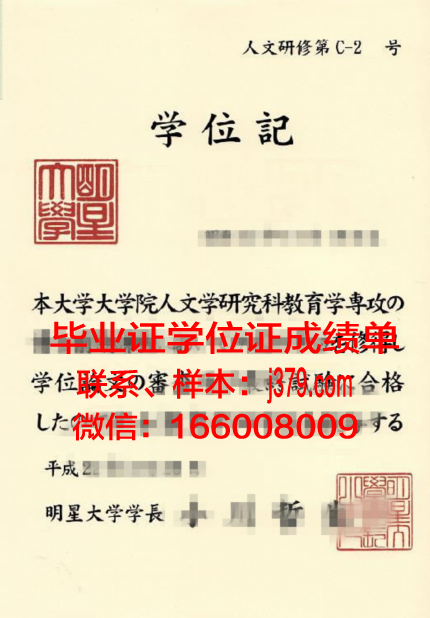 日本东京情报大学博士毕业证书(东京大学情报学修士)