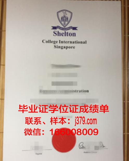 日内瓦商学院毕业文凭
