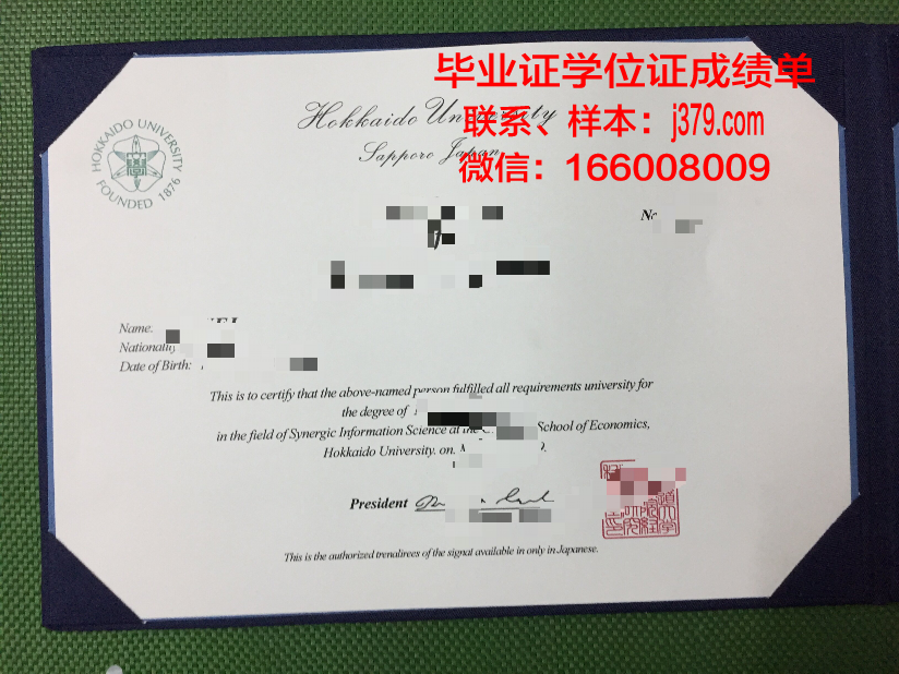 日本北海道大学毕业证长什么样(日本的北海道大学好就业吗)