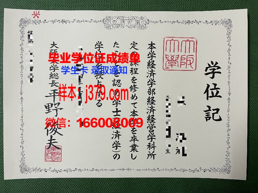 大阪设计师专门学校毕业证模板(大阪大学设计专业)