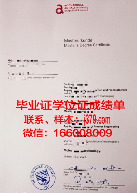雷根斯堡应用技术大学硕士毕业证书样本(雷根斯堡应用技术大学排名)