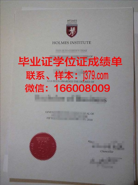 霍尔姆斯学院研究生毕业证书(霍尔姆斯公司)
