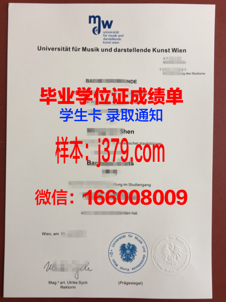 维也纳音乐与艺术市立大学几年可以毕业证(维也纳国立音乐与表演艺术大学招生简章)