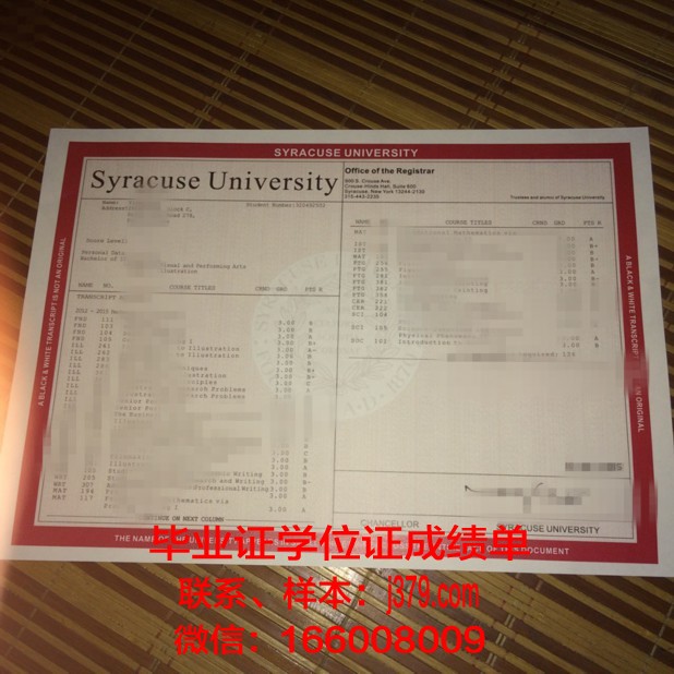 雪城大学毕业证图片