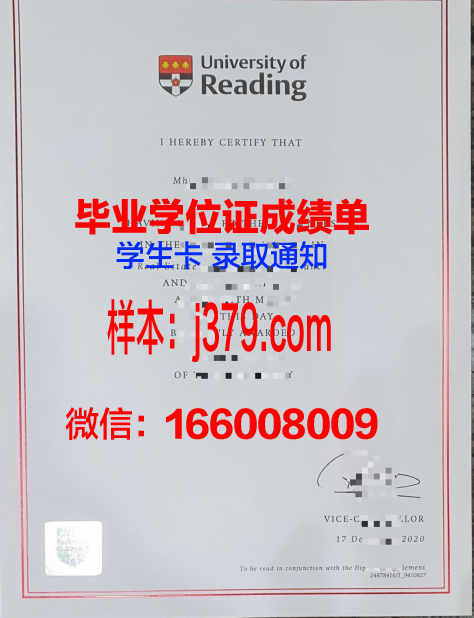 雷恩第二大学毕业证书(雷丁大学毕业证)