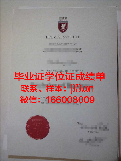 霍尔姆斯学院本科毕业证:承载荣誉与梦想的通行证