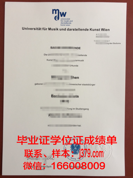 维也纳工业大学毕业证高清图(维也纳工业大学世界排名)