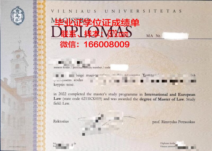 维尔纽斯师范大学毕业证定制:承载荣誉与记忆的艺术品