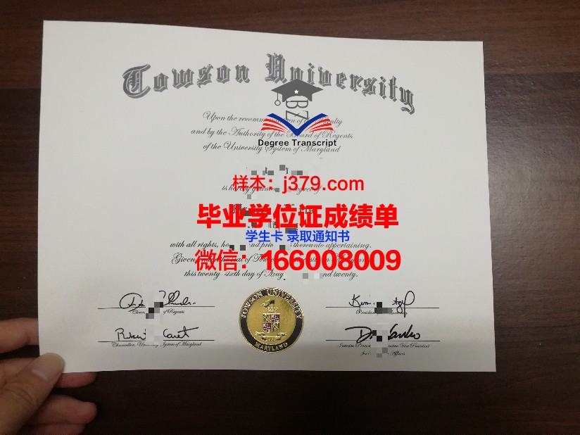 陶森大学毕业证Diploma文凭
