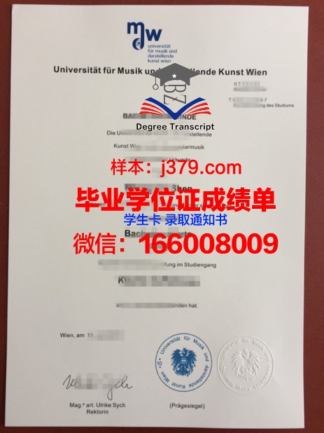 维也纳音乐与表演艺术大学diploma证书(维也纳音乐和表演艺术大学)