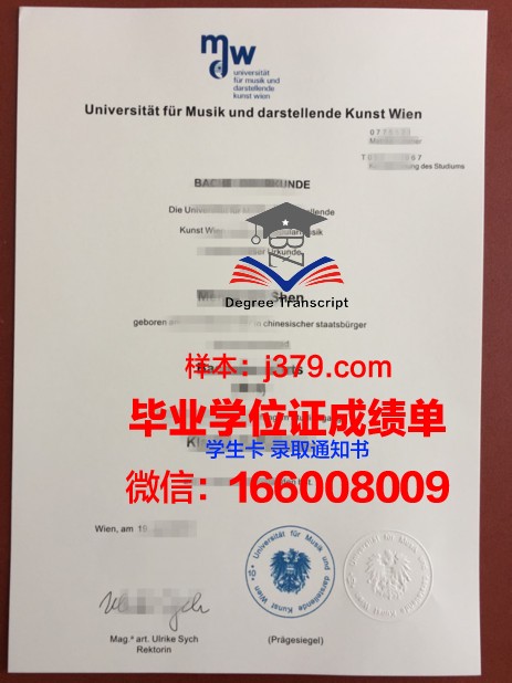 维也纳技术大学毕业证防伪(维也纳大学本科读几年)