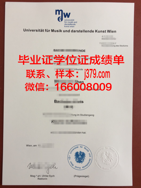 维也纳技术大学毕业证防伪(维也纳大学本科读几年)