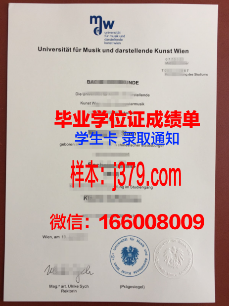 维也纳技术大学毕业证书多久收到(维也纳技术大学毕业证书多久收到)