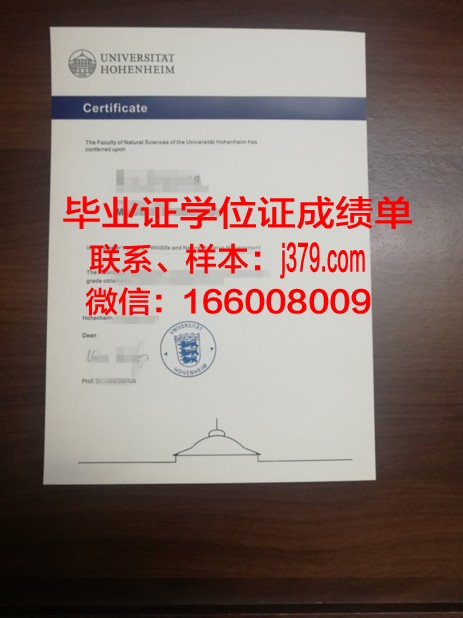 霍恩海姆大学毕业证补办
