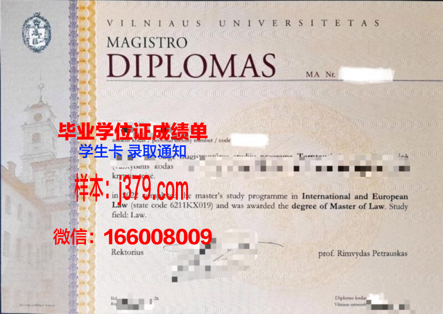 维尔纽斯艺术学院毕业证成绩单:一份通往艺术巅峰的通行证