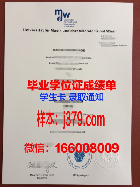 维也纳应用艺术大学的毕业证啥样(维也纳艺术学院没有录取我将是世界的损失)